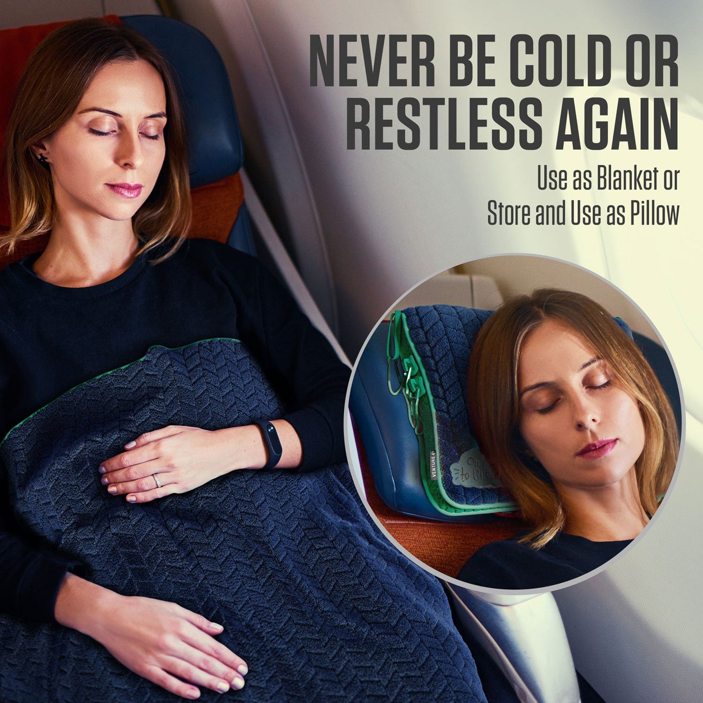 Travel Blanket & Pillow
