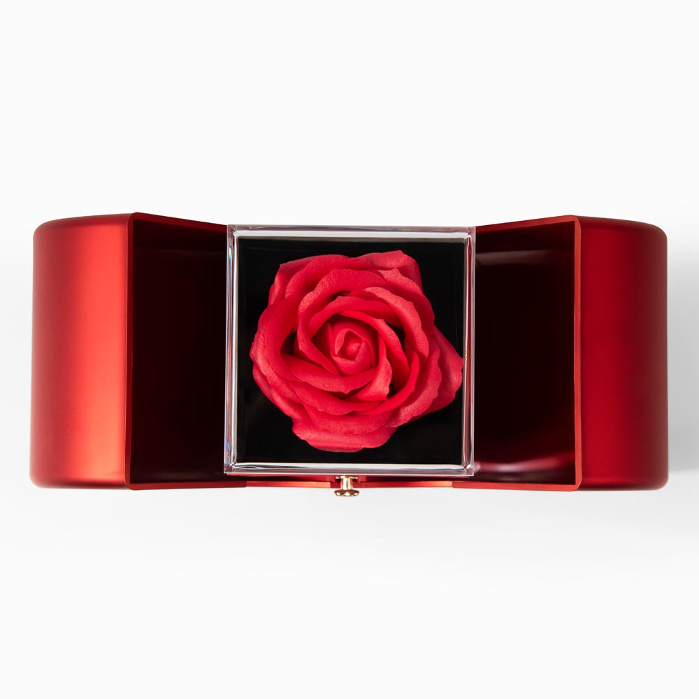 Love Knot Necklace with Red box