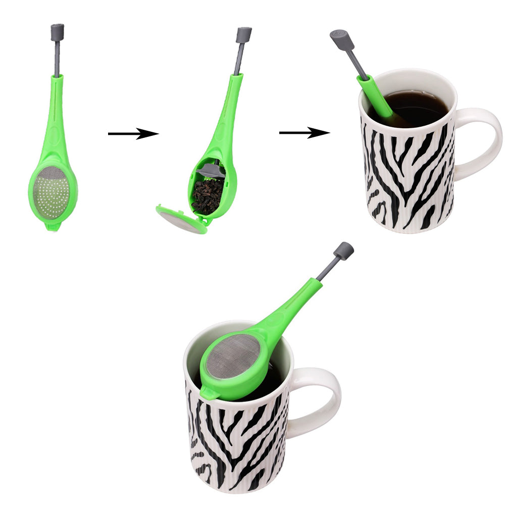 Tea Infuser Set with Teapot and Strainer Handles